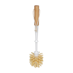 High Quality Modern Design Bathroom Cleaning Tools <strong>Wooden</strong> Handle Plastic <strong>Toilet</strong> <strong>Brush</strong> with Bamboo Handle - Product Image 2