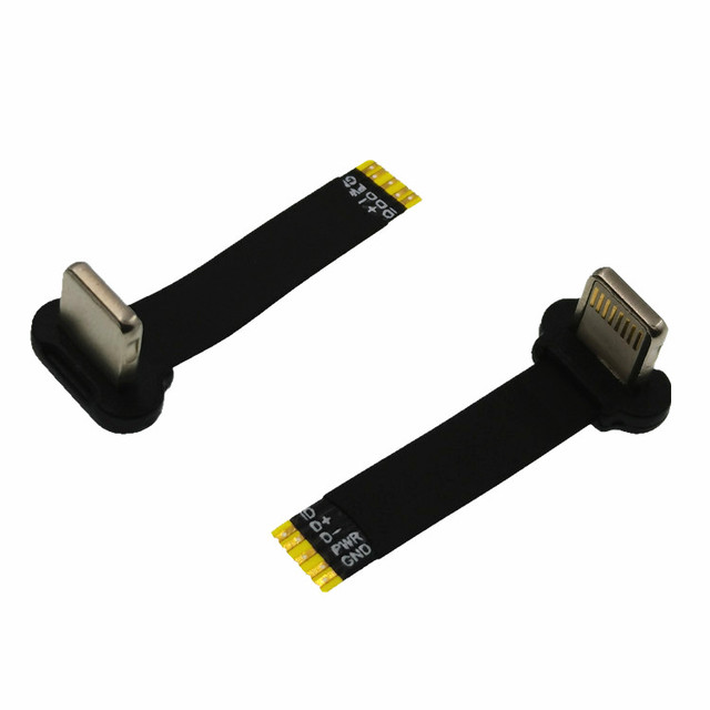 Ribbon Cable Micro USB Type-C Soft Flat Ultra-Thin FPC Cable Model 2025FPC090