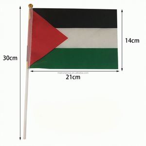 Stock envíos bandera palestina fabricante 3*5 pies barato pantalla impresa personalizada bandera palestina - Product Image 1