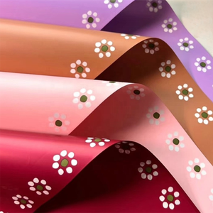 <span class=keywords><strong>Carta</strong></span> da Regalo Coreana Daisy Impermeabile con Stampa Fronte-Retro in Materiale PE Universale - Product Image 2