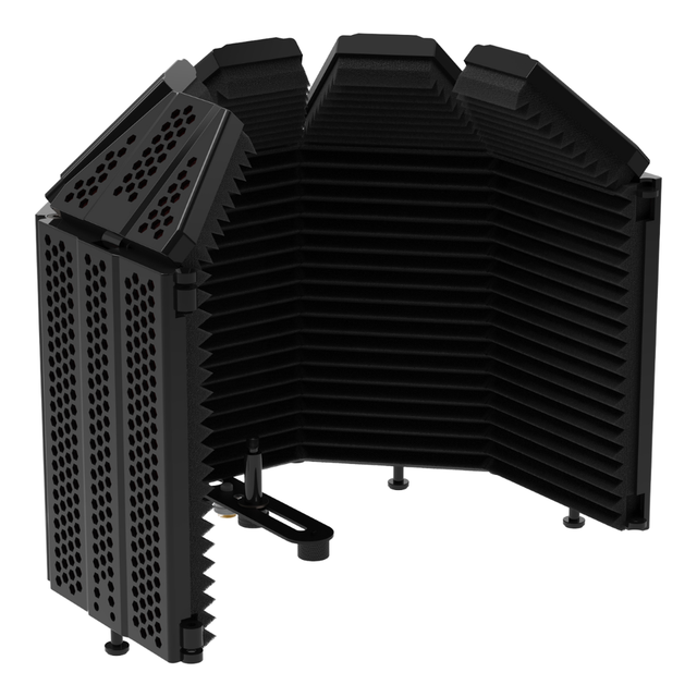 Professional 5-microphone Soundproofing Screen Microphone Soundproofing Screen with Stand Microphone Soundproofing Screen Acoust