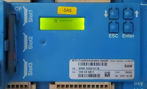 Carte de commande électronique ECU pour générateur 8V600 DS280 avec écran d'affichage et panneau de régulation - Product Image 3