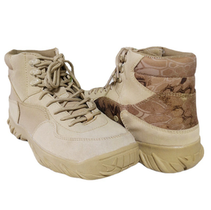 Bottes de randonnée HBA1231 Desert Ankle Boots Camouflage, hautes, résistantes à l'usure, tactiques, couleur sable, pour hommes, pour l'entraînement et la montagne - Product Image 4