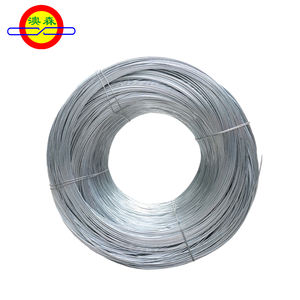 Aosen China Exportação Comércio Exterior Quente Galvanizado Fio de Aço Q195 Material Tamanho 2.0-5.0mm para Baling Wire Cut to Size - Product Image 2