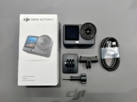 Nouvelle Caméra Sportive Osmo Action 6 Standard Combo 2026 avec Capteur 1/1.1" 4K/120fps, Étanche, Suivi de Sujet et Stabilisation Vidéo