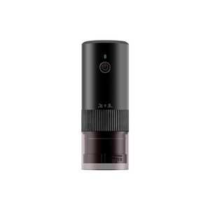 Mini molinillo de café eléctrico portátil, alimentado por USB, para uso doméstico y exterior, colores verde claro, blanco y negro - Product Image 5