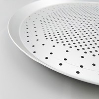 Vente directe d'usine, moule à pizza perforé de 7/8/9/10/11/12/13/14/15/16 pouces, outils de cuisson, moule à pizza