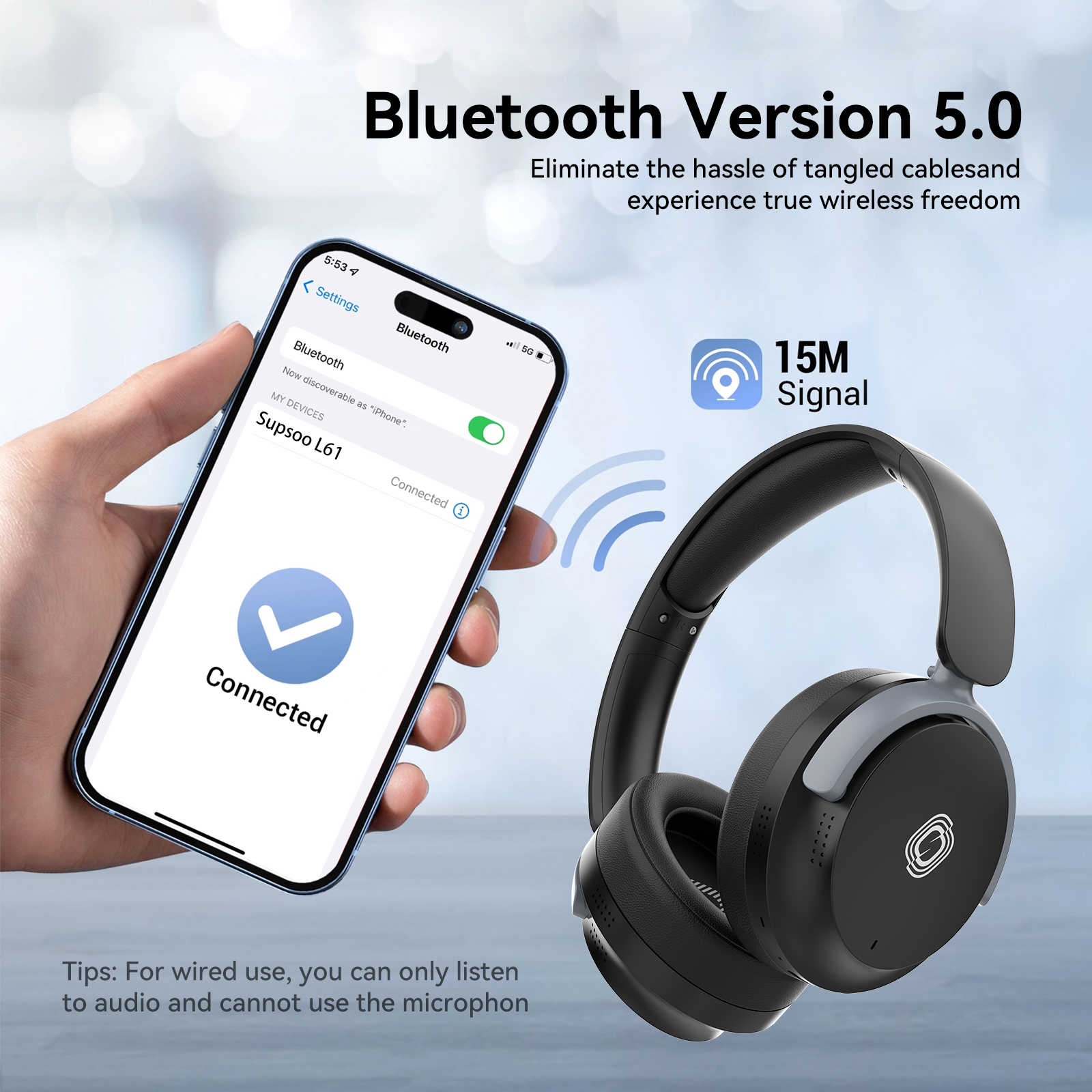 headphones no brand metal headbandwireless headphones similar to airpods maxbluetooth headset over ear oemretro design headphones aluminum frame