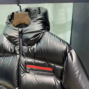 Vestes en duvet grande taille imperméables pour hommes de qualité supérieure avec doudoune à capuche en duvet de canard blanc et manteaux en duvet chauds - Product Image 5