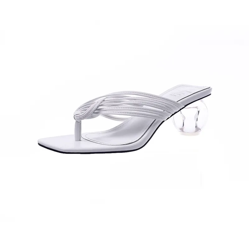 2021 Luxury Sexy Ladies Party Dress Sandals Leather Women Wedge Thin High Heels Dress Shoes