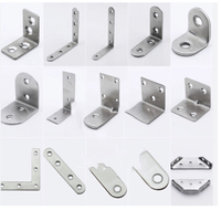 Support d'armoire d'angle en acier inoxydable triangle en forme de L en gros pour l'utilisation de meubles