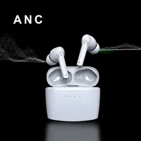 Kostenloser Versand Artikel ANC ENC J8 Aktive Geräusch unterdrückung Ohrhörer Gaming Headset Typ C TWS Drahtlose Ohrhörer Kopfhörer Kopfhörer