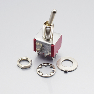 Interruttore a levetta 3a 125vac a 3 vie <span class=keywords><strong>on</strong></span> <span class=keywords><strong>off</strong></span> <span class=keywords><strong>on</strong></span> interruttore a levetta a bilanciere - Product Image 4