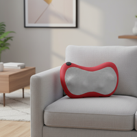 Masajeador Portátil 3D de 4 Cabezas para Cuello y Hombros Health&Health con Calor de Jade por Infrarrojos Lejanos y Diseño Enchufable para Alivio Instantáneo del Dolor en el Hogar