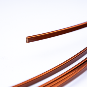 Sıcak Satış İzoleli Tel Sınıf 120 Polivinil Asetal Emaye Kaplı Dikdörtgen Alüminyum Tel Mıknatıs Teli Yağlı Trafo için - Product Image 3