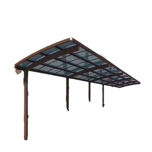 Aluminum Carport Peak <b>Roof</b> Waterproof Outdoor Garage <b>Canopy</b> For Home Use - Product Image 1