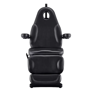 블랙 모던 다기능 전동 뷰티 접이식 베드 타투 베드 수술 의자 3/4 모터 미용실용 - Product Image 2