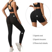 Pantalon de yoga personnalisé pour femmes Push up Booty Yoga Leggings Scrunch Butt Lifting Fitness Pantalon Collants Taille Haute Workou Yoga Leggings