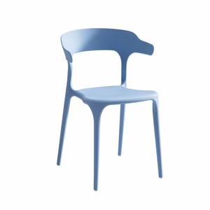 Silla <span class=keywords><strong>de</strong></span> <span class=keywords><strong>Comedor</strong></span> Minimalista Moderna <span class=keywords><strong>de</strong></span> Plástico PP, Ligera, Apilable y Ecológica <span class=keywords><strong>para</strong></span> Interiores/Exteriores, Sala <span class=keywords><strong>de</strong></span> Estar, <span class=keywords><strong>Terraza</strong></span> - Product Image 5
