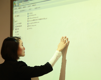 Tableau blanc interactif sans fil portable à grand écran, écran tactile numérique, tableau intelligent pour la salle de classe