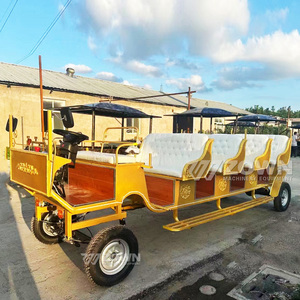 Carruaje Eléctrico de Lujo Estilo Retro para Turismo, con Batería, para Bodas, Lugares Turísticos y Parques de Atracciones - Product Image 5