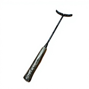 Raquette de badminton en fibre de carbone LIBOTAI T-REX Z FORCE II, 84g, légère, offensive, rouge et noir, poignée G2 - Product Image 1