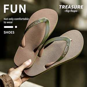 Sandales tongs pour hommes, pantoufles de plage d'extérieur, pantoufles de <span class=keywords><strong>massage</strong></span> en EVA, pantoufles d'intérieur, chaussures décontractées à enfiler pour hommes - Product Image 5