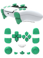 Kit de boutons de remplacement, déclencheurs, pavé directionnel et joysticks pour manette PS5 – Pièces de réparation et de modification personnalisées – Ensemble complet de boutons