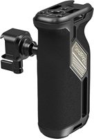   Poignée latérale rotative NATO à bouton-poussoir pour droitier et gaucher, poignée latérale rotative à 360° avec silicone antidérapant - 4359