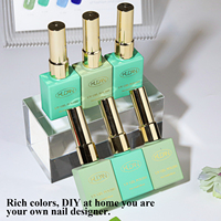 Vernis à ongles gel haute pigmentation KUDAN 15ml, séchage UV LED, kit de gel pour ongles pour manucure professionnelle en salon