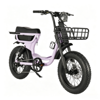 Vélo électrique tout-terrain personnalisable OEM ODM V20 avec suspension intégrale, pneus larges de 20 pouces, cadre en alliage d'aluminium Bafang, étanche, 48V 250W SUNREMO