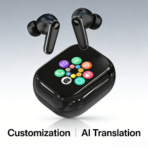 Auricolari TWS con Display LED Digitale e Controllo Touch, Microfono Integrato, Impermeabili IPX5, Comodi e Stabili per Allenamenti Intensi in Palestra - Product Image 3