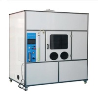 Máquina de Prueba de Cámara de Combustión Horizontal y Vertical de Alta Precisión con Protección IP65, 1 Año de Garantía, 500W, Aleación de Aluminio para Pruebas de Laboratorio
