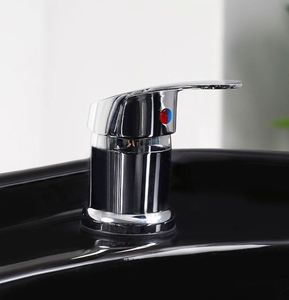 เก้าอี้ซักผ้าสำหรับร้านเสริมสวยแชมพูหน่วยล้างหลังสถานีสระผมเตียงเอียงอ่างล้างจานเซรามิกพร้อมที่นั่งแบบปรับได้ - Product Image 5