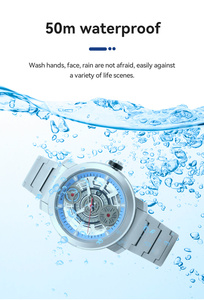 Reloj Mecánico Automático de Acero Inoxidable para Hombre, de Lujo, con Logotipo Personalizado, Edición Limitada, Tourbillon, OEM de Marca Propia - Product Image 4