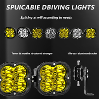 Barra de Luces LED Ámbar Moderna de 42 Pulgadas para Todoterreno, Diseño Innovador, Luz Larga de 12V, Apta para Bicicletas de Playa, SUV, ATV