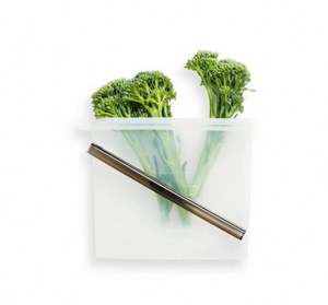 Food Grade Versatile Silicone Bags for Vegetable, Small Silicone Fresh Food Pouch - Product Image 2