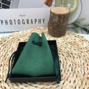 Bolsa Organizadora de Joyas de Piel Sintética con Cordón y Logotipo Personalizado para Guardar Collares, Pendientes y Anillos - Product Image 3
