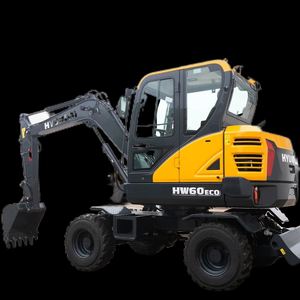 Mini-excavatrice Hyundai 5 tonnes 6 tonnes, excavatrice Hyundai R60vs HW60ECO, taux de renouvellement 42% - Product Image 1