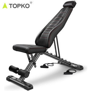 TOPKO <strong>Weight</strong> Lifting Adjustable <strong>Bench</strong> Press <strong>Weight</strong> Lifting <strong>Set</strong> - Product Image 1