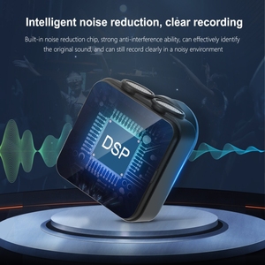 PULUZ磁気ラヴァリエ充電ケースボックス付きワイヤレスマイク、Type-C RXレシーバー、2 TXマイク (ブラック) - Product Image 5