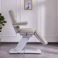 Table de massage électrique réglable professionnelle pour salon de beauté, moderne, 3 moteurs, pour clinique médicale, spa facial et lit de soin des cils