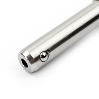 Pin Pengunci Bola Lepas Cepat Baja Anti Karat Pin Pengunci Bola Pegangan Tombol Aluminium Anodized 60mm Pin Lepas Cepat Kursi Roda OEM