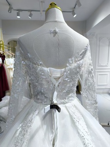 S0244N 2025 haute qualité bohème dentelle royale nouvelle vente chaude diamant <span class=keywords><strong>bijoux</strong></span> <span class=keywords><strong>robe</strong></span> <span class=keywords><strong>de</strong></span> <span class=keywords><strong>mariée</strong></span> blanche - Product Image 4