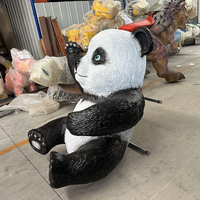 Modèle d'animal animatronique réaliste pour parc d'attractions, adapté à l'intérieur et à l'extérieur