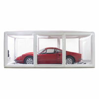 Protection Extérieure Gonflable Capsule Voiture Bulle Couverture 5x2x2m Auto Gonflable Grêle Preuve Couverture De Voiture Dôme 0.7mm PVC Bâche