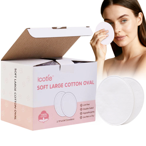 Discos Desmaquillantes JOYCARE de Algodón de 3 Capas, Alta Absorbencia, Grandes, Sin Pelusas, Hipoalergénicos - Product Image 1