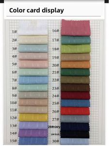 Tissu brocart tissé 100% polyester respirant double face résistant à l'abrasion, rayé teint, 110 GSM, poids moyen - Product Image 5
