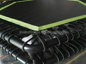 Rebondeur hexagonal professionnel de 50''55'' <span class=keywords><strong>avec</strong></span> corde <span class=keywords><strong>élastique</strong></span>, trampoline de saut à l'<span class=keywords><strong>élastique</strong></span> - Product Image 2