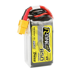 แบตเตอรี่ลิโพ TATTU-R-LINE 1.0 850mAh 95C 11.1V 3S <span class=keywords><strong>14.2V</strong></span> 4S พร้อมหัวต่อ XT30 XT60 - Product Image 5